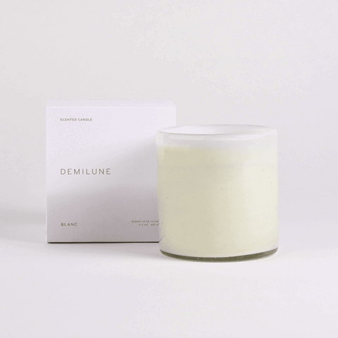 Blanc Demilune Candle